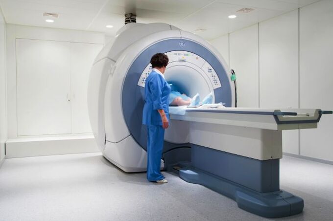 MRI ganewar asali na thoracic osteochondrosis