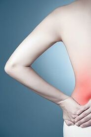 kullun ciwo mai zafi a cikin ƙananan baya shine mataki na biyu na osteochondrosis